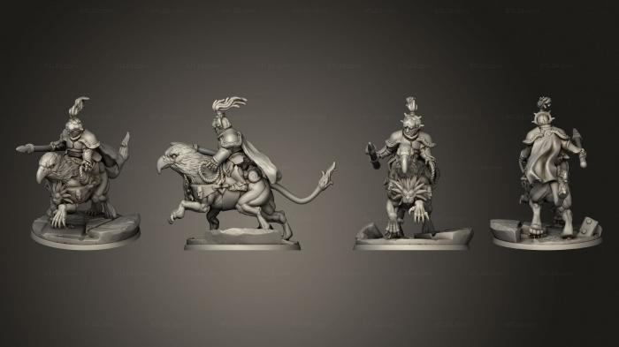 Figurines heroes, monsters and demons (Stormcast Eternals Vanguard, STKM_7745) 3D models for cnc