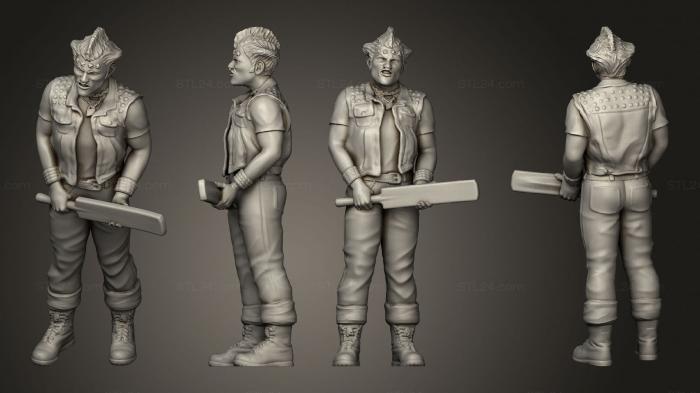 Figurines heroes, monsters and demons (Stretch goals The Younguns V, STKM_7757) 3D models for cnc