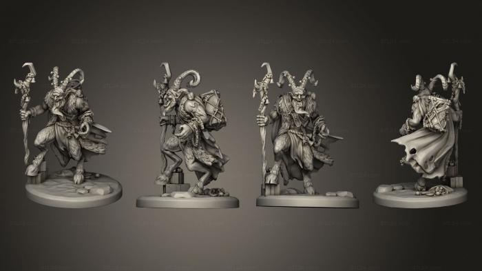 Figurines heroes, monsters and demons (Tales of Yaga Moor 03, STKM_7842) 3D models for cnc