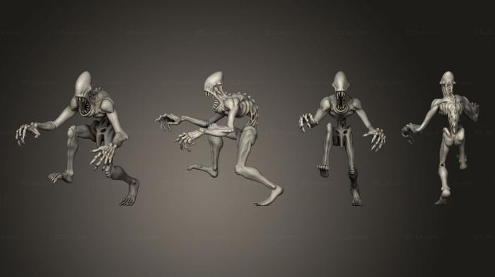 Figurines heroes, monsters and demons (Tall Man B 2, STKM_7848) 3D models for cnc