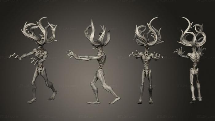Figurines heroes, monsters and demons (Tall Man C 3, STKM_7852) 3D models for cnc