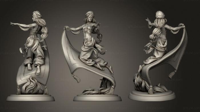 Figurines heroes, monsters and demons (Tavern Laila 75 arm L, STKM_7869) 3D models for cnc