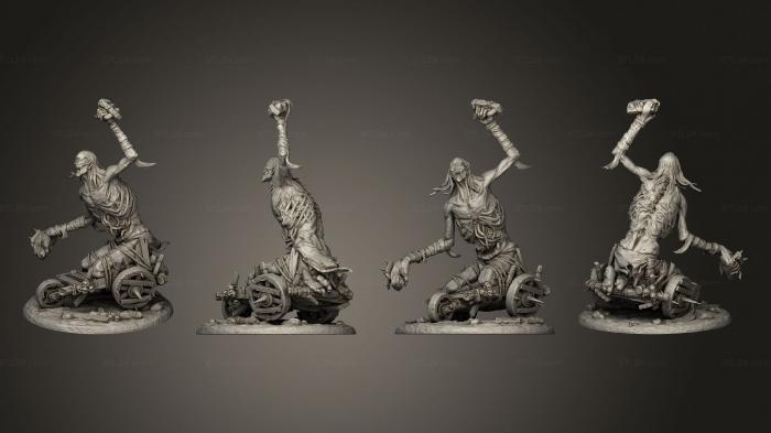 Figurines heroes, monsters and demons (The Cripple, STKM_7908) 3D models for cnc