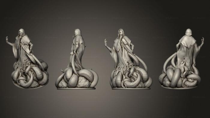 Figurines heroes, monsters and demons (The Darkest Hour unspeakable, STKM_7917) 3D models for cnc