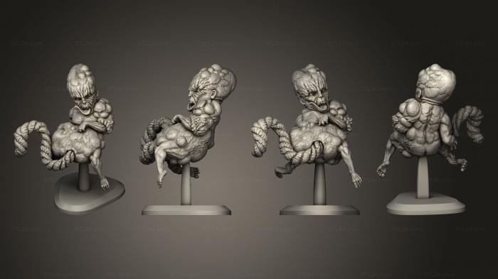 Figurines heroes, monsters and demons (The God That Never Was, STKM_7934) 3D models for cnc