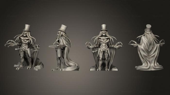 Figurines heroes, monsters and demons (The Ripper Laughing, STKM_7976) 3D models for cnc