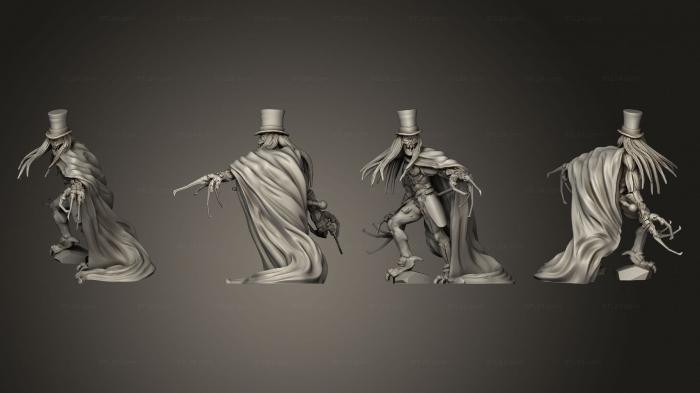 Figurines heroes, monsters and demons (The Ripper Pointing, STKM_7977) 3D models for cnc