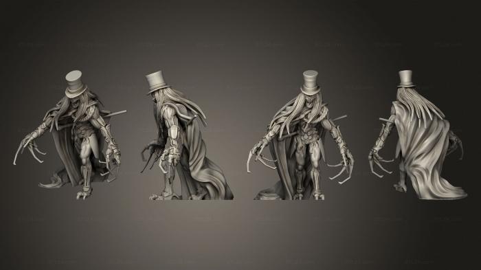 Figurines heroes, monsters and demons (The Ripper, STKM_7978) 3D models for cnc