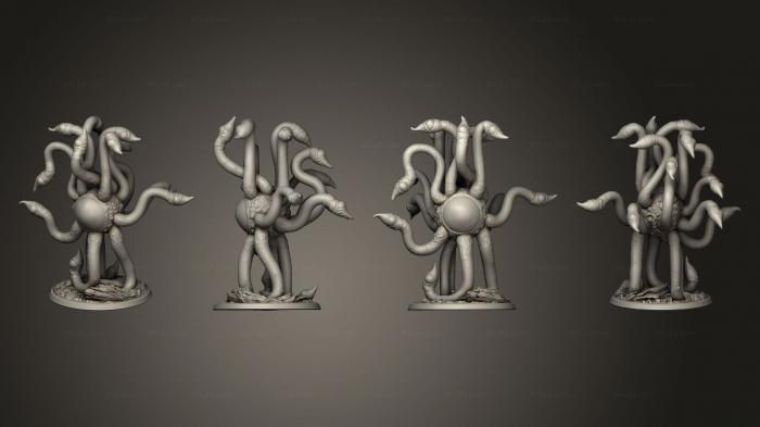 Figurines heroes, monsters and demons (The Sprawling Monster, STKM_7980) 3D models for cnc