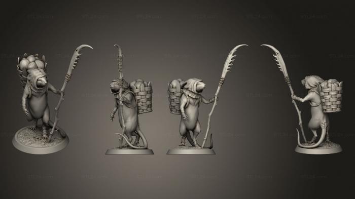 Figurines heroes, monsters and demons (The Tale of Archduke Mousin 2022, STKM_7981) 3D models for cnc