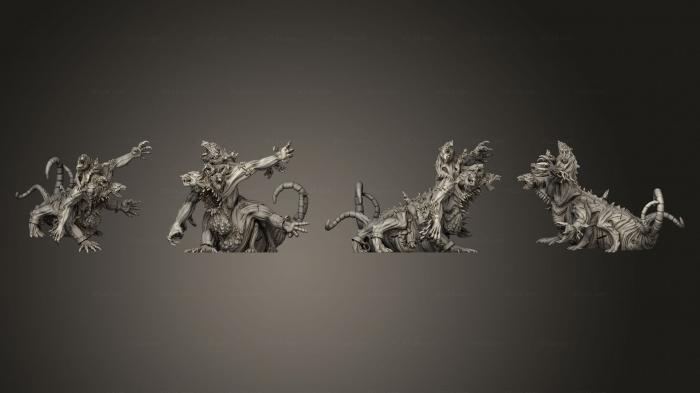 Figurines heroes, monsters and demons (THE THING BODY, STKM_7982) 3D models for cnc