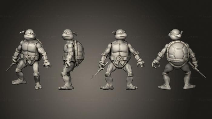 turtles ninja articulated figures Raphael