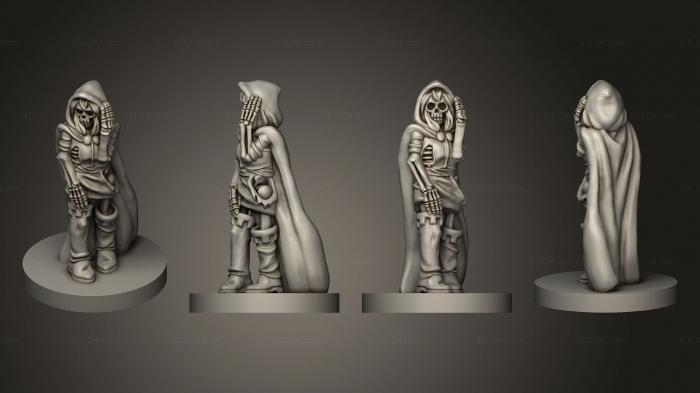 Figurines heroes, monsters and demons (Undead Heroes of the Realm Thief, STKM_8156) 3D models for cnc
