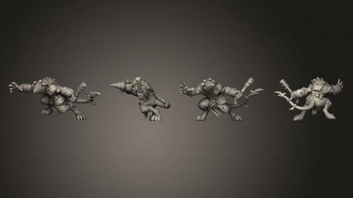 Figurines heroes, monsters and demons (Underworld B 2, STKM_8161) 3D models for cnc