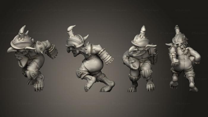 Figurines heroes, monsters and demons (Underworld G 5, STKM_8166) 3D models for cnc