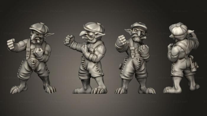 Figurines heroes, monsters and demons (Underworld G 6, STKM_8167) 3D models for cnc