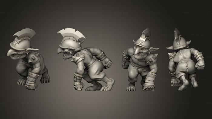 Figurines heroes, monsters and demons (Underworld G 7, STKM_8168) 3D models for cnc