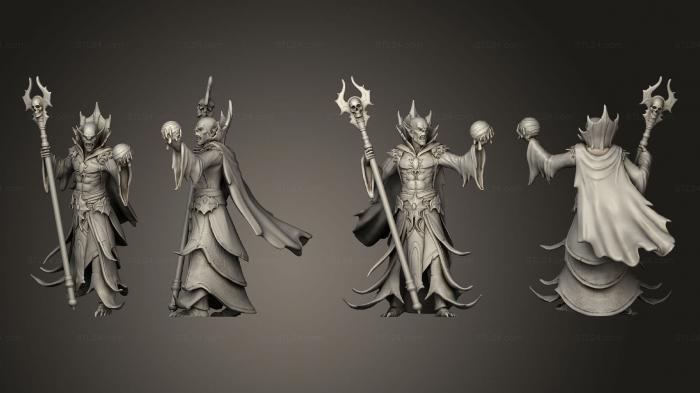 Статуэтки герои, монстры и демоны (Магия Вампиров Носферату, STKM_8224) 3D модель для ЧПУ станка