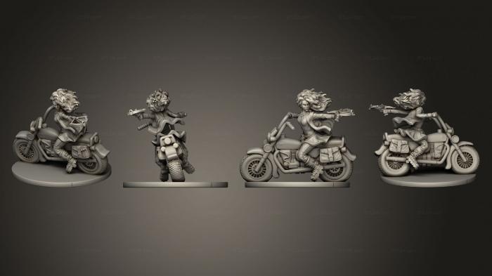 Figurines heroes, monsters and demons (Vault Z June Premium Merida, STKM_8237) 3D models for cnc