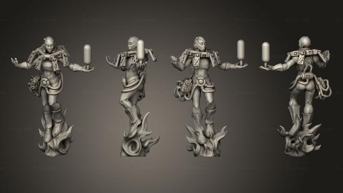 Figurines heroes, monsters and demons (Vril complete 02, STKM_8277) 3D models for cnc
