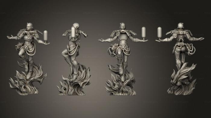 Figurines heroes, monsters and demons (Vril complete 03, STKM_8278) 3D models for cnc