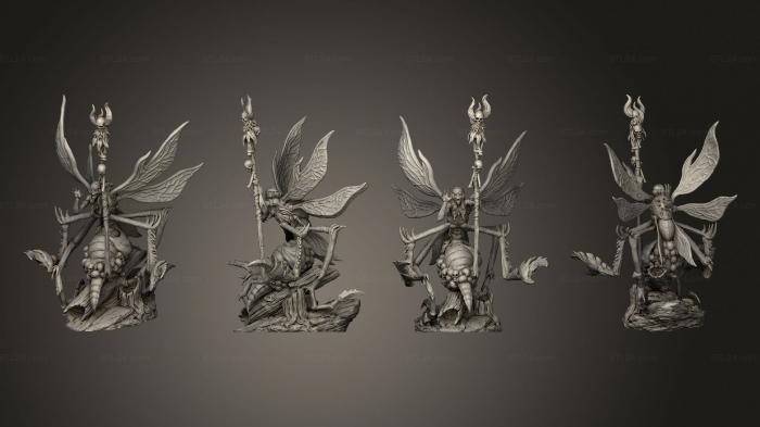 Figurines heroes, monsters and demons (Wailwasps, STKM_8295) 3D models for cnc