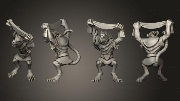 Figurines heroes, monsters and demons (Warhammer 64, STKM_8399) 3D models for cnc