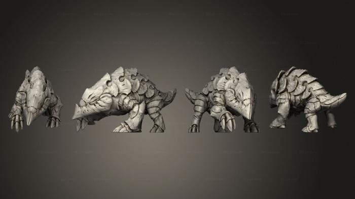 Figurines heroes, monsters and demons (Wild Depth Digger, STKM_8463) 3D models for cnc