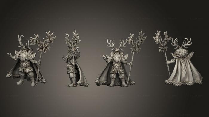 Figurines heroes, monsters and demons (Wintervault, STKM_8500) 3D models for cnc