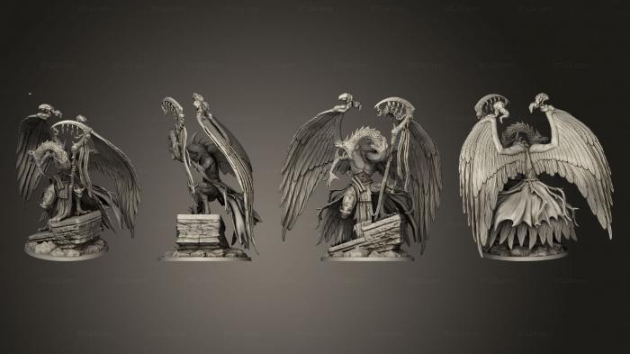 Figurines heroes, monsters and demons (Wisdom Keeper, STKM_8501) 3D models for cnc