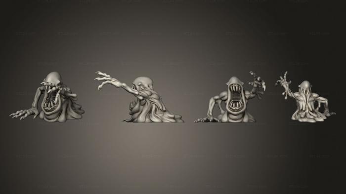 Figurines heroes, monsters and demons (Wretched A 1, STKM_8551) 3D models for cnc