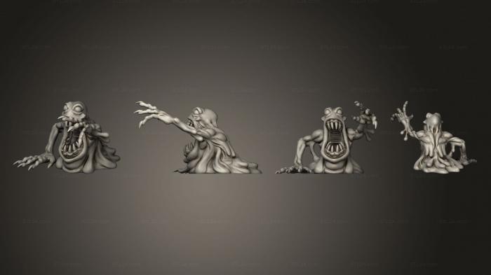 Figurines heroes, monsters and demons (Wretched A 2, STKM_8552) 3D models for cnc