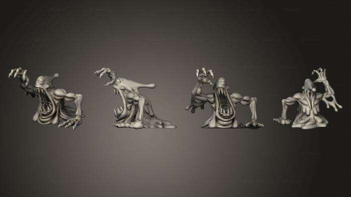 Статуэтки герои, монстры и демоны (Несчастный Е 3, STKM_8560) 3D модель для ЧПУ станка