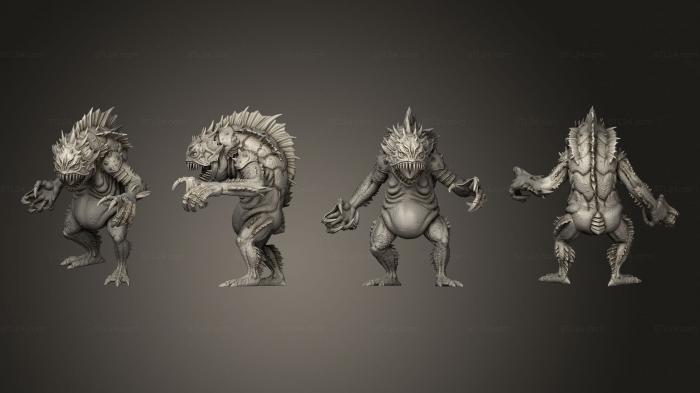 Figurines heroes, monsters and demons (5 TH STRETCH GOAL MOTHER HYDRA, STKM_8753) 3D models for cnc