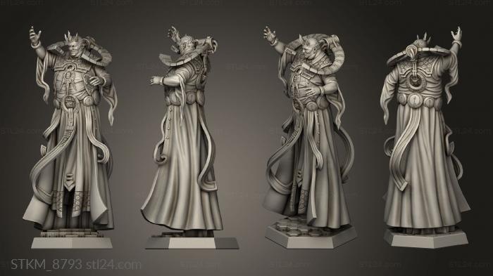 Figurines heroes, monsters and demons (Sandy Dunes Luba Baron Bartholomew Riberdani, STKM_8793) 3D models for cnc