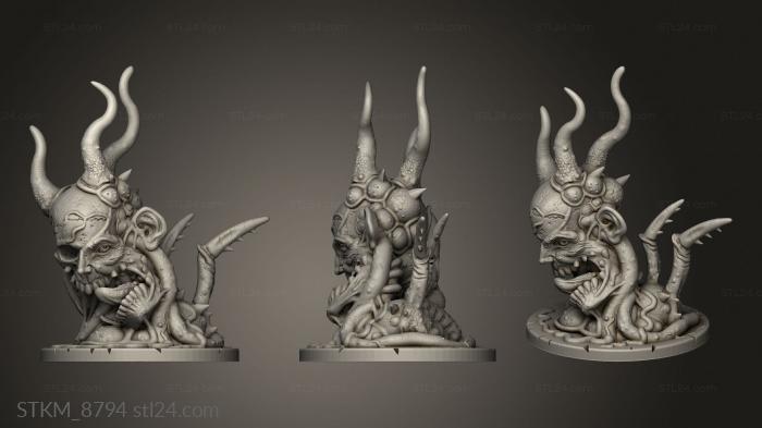 Figurines heroes, monsters and demons (DEMON CE, STKM_8794) 3D models for cnc