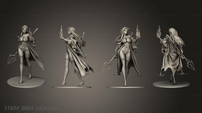 Figurines heroes, monsters and demons (Devil, STKM_8804) 3D models for cnc