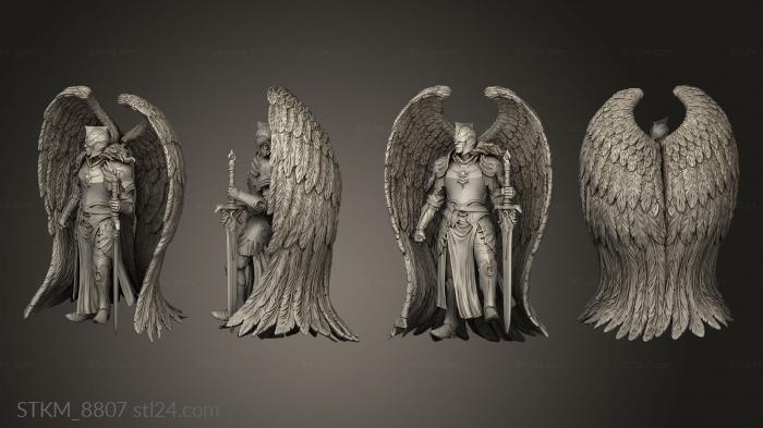 Figurines heroes, monsters and demons (Cadriel Burning Light Loot, STKM_8807) 3D models for cnc