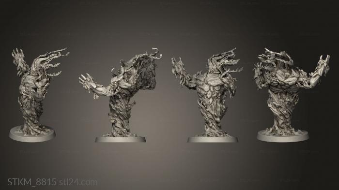 Figurines heroes, monsters and demons (Fire Elemental, STKM_8815) 3D models for cnc
