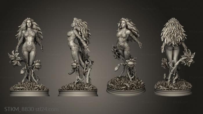 Figurines heroes, monsters and demons (girl from fs, STKM_8830) 3D models for cnc