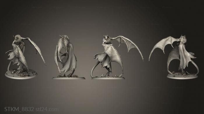 Figurines heroes, monsters and demons (Count Zalfeed the Ravenous and Albatross born, STKM_8832) 3D models for cnc