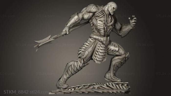 Figurines heroes, monsters and demons (Darkseid, STKM_8842) 3D models for cnc