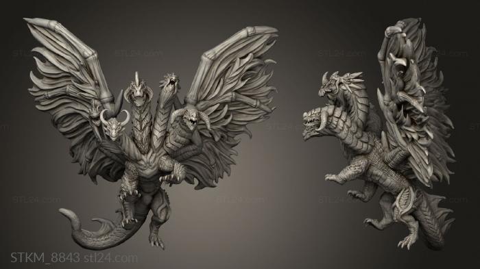 Figurines heroes, monsters and demons (Elemental Queenv Queen, STKM_8843) 3D models for cnc