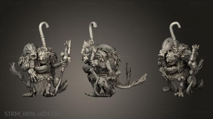 Figurines heroes, monsters and demons (squires, STKM_8896) 3D models for cnc