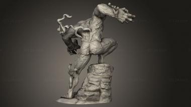 Figurines heroes, monsters and demons (Carnage, STKM_8925) 3D models for cnc