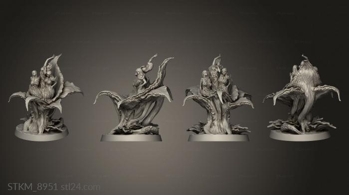 Figurines heroes, monsters and demons (Plants Alluring Man Trap, STKM_8951) 3D models for cnc