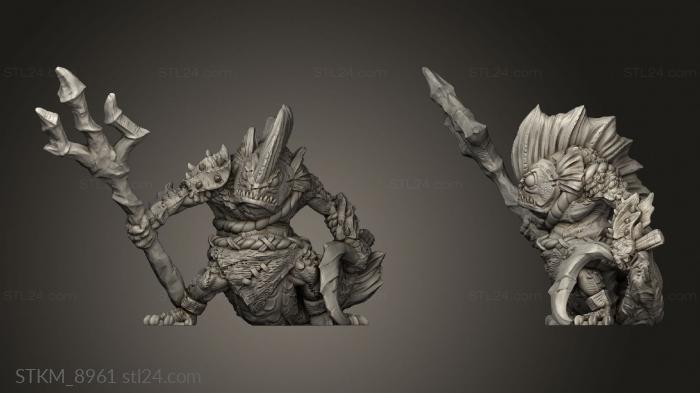 Figurines heroes, monsters and demons (Fis, STKM_8961) 3D models for cnc