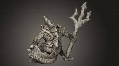 Figurines heroes, monsters and demons (Fis, STKM_8961) 3D models for cnc