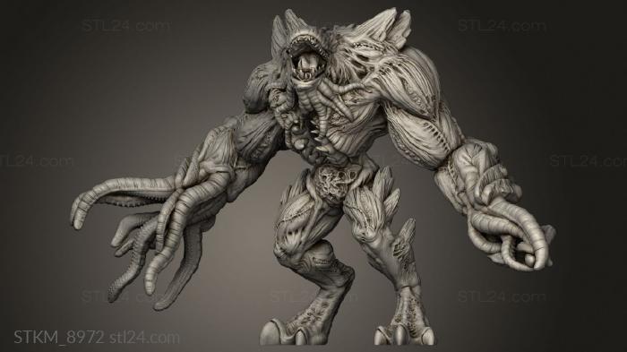 Figurines heroes, monsters and demons (Eldritch Beyonder, STKM_8972) 3D models for cnc