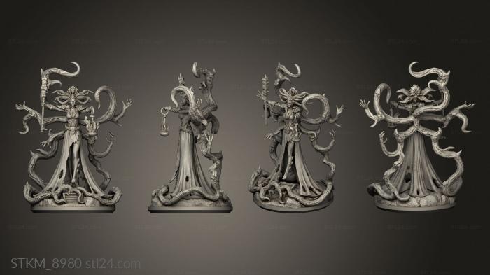 Figurines heroes, monsters and demons (Morbi, STKM_8980) 3D models for cnc